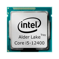 پردازنده Intel مدل Core i5 12400 با فن و باکس اصلی