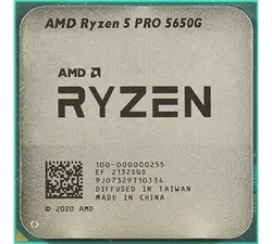 پردازنده AMD بدون باکس مدل Ryzen 5 PRO 5650G- تری