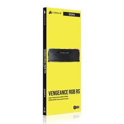 رم کورسیر DDR4 مدل VENGEANCE RGB RS ظرفیت 16GB باس CL16 3200MHz