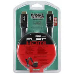 کابل 3 متری HDMI کی نت پلاس مدل PRO FLAT