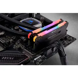 رم DDR4 دوکاناله کورسیر 32GB مدل VENGEANCE RGB PRO 3200Mhz CL16