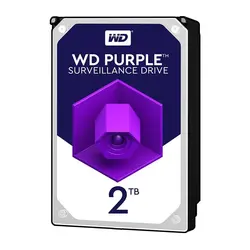 هارد دیسک اینترنال وسترن دیجیتال بنفش (Purple) ظرفیت 2TB