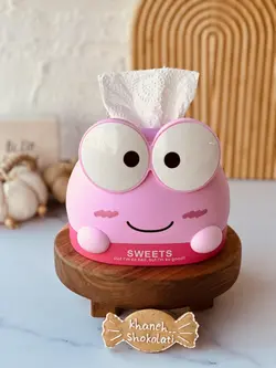 جای دستمال کاغذی طرح قورباغه