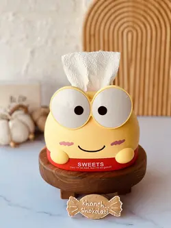 جای دستمال کاغذی طرح قورباغه