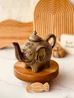 قوری کلکسیونی روستیک طرح فیل