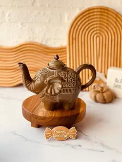 قوری کلکسیونی روستیک طرح فیل