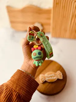 جاسوییچی سبز چشم دکمه ای