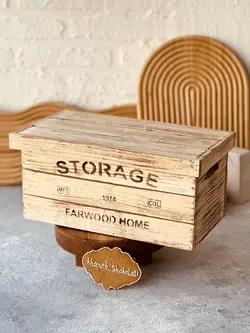 جعبه چوبی درب دار STOREAGE