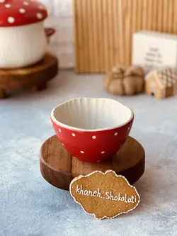 ست ظروف فانتزی طرح قارچ