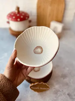 ست ظروف فانتزی طرح قارچ