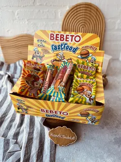 پاستیل فست فود BEBETO