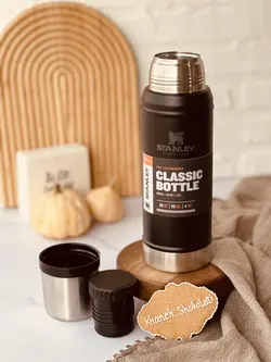 فلاسک استنلی سری کلاسیک 470 میل مشکی