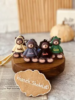 جاسوییچی خرس هودی پوش نشسته