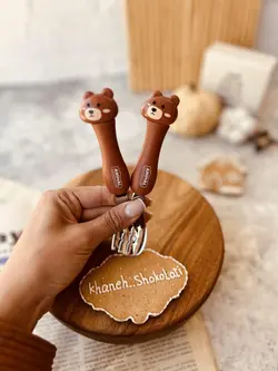 قاشق چنگال فانتزی حیوانات کد00105