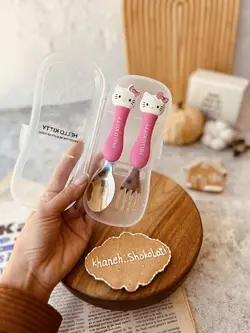 قاشق چنگال فانتزی حیوانات کد00105