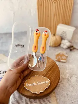 قاشق چنگال فانتزی حیوانات کد00105