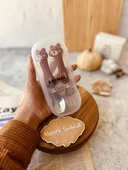 قاشق چنگال فانتزی حیوانات کد00105