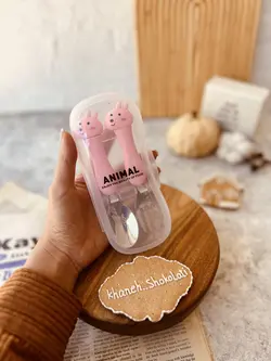 قاشق چنگال فانتزی حیوانات کد00105