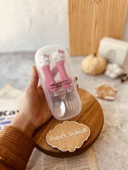 قاشق چنگال فانتزی حیوانات کد00105