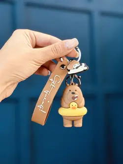 جاسوییچی خرس قهوه ای مینیسو کد00772 - فروشگاه اینترنتی خانه شکلاتی