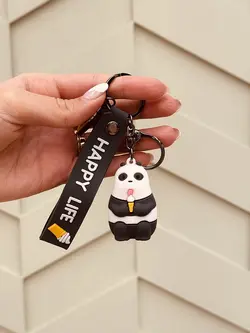 جاسوییچی خرس مینیسو بستنی به دست - فروشگاه اینترنتی خانه شکلاتی