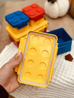 ظرف غذا لگو رنگی کد001264 - فروشگاه اینترنتی خانه شکلاتی