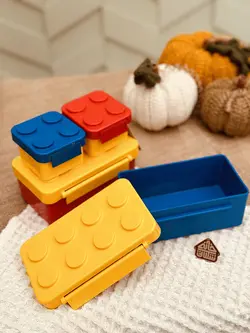 ظرف غذا لگو رنگی کد001264 - فروشگاه اینترنتی خانه شکلاتی