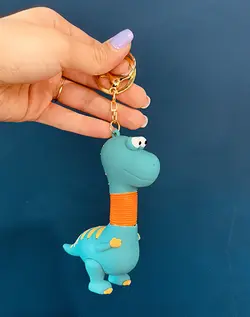 خرید جاکلیدی دایناسور گردن آکاردئونی - خانه شکلاتی