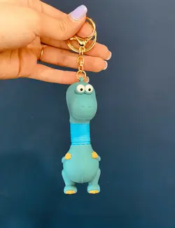 خرید جاکلیدی دایناسور گردن آکاردئونی - خانه شکلاتی