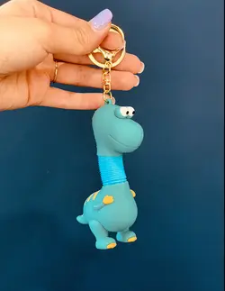 خرید جاکلیدی دایناسور گردن آکاردئونی - خانه شکلاتی