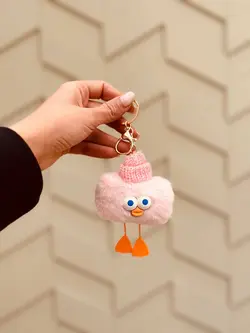 خرید جاکلیدی فانتزی طرح جوجه کد001489 - خانه شکلاتی