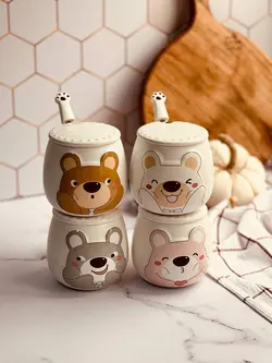 ماگ  قاشق پنجه ای حیوانات