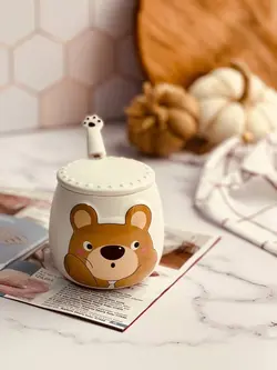 ماگ  قاشق پنجه ای حیوانات