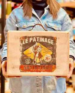 چمدون های دستساز چوبی