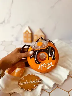 قمقمه گرد طرح دونات