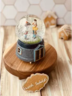 گوی کوکی پایه سورمه ای آدمک