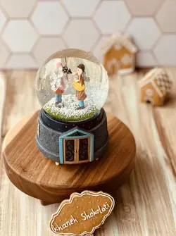 گوی کوکی پایه سورمه ای آدمک