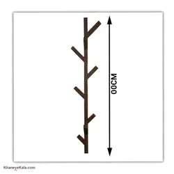 جالباسی دیواری طرح درختی نارون | راز طراحی دیوارهای جذاب و منحصر به فرد