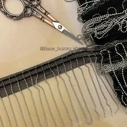 خرجکار زنجیری نقره ای