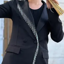 خرجکار زنجیری نقره ای