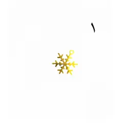 آویز ساعت استیل طلایی