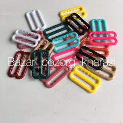 پک سگک پلاستیکی 2 سانتی رنگارنگ