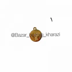 پلاک الیزابت استیل طلایی