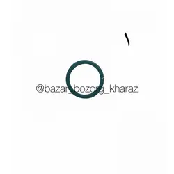 حلقه پلاستیکی 1.5 سانتی 100 عددی