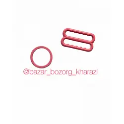 ست سگک و حلقه پلاستیکی 10 عددی