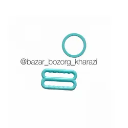 ست سگک و حلقه پلاستیکی 10 عددی