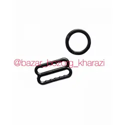 ست سگک و حلقه پلاستیکی 10 عددی