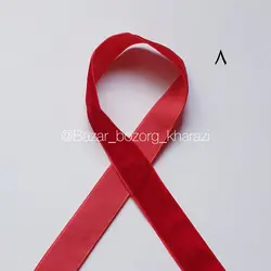 روبان مخمل 2.5 سانت