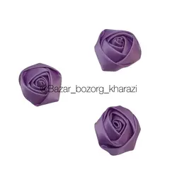 گل رز روبانی بزرگ 5 عددی