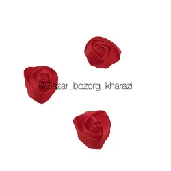 گل رز روبانی بزرگ 5 عددی